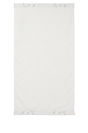 Logo Cotton Terry Towel Set